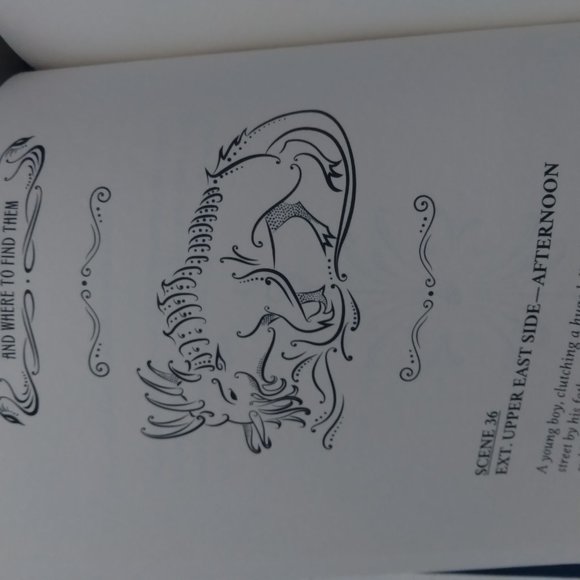 J.K. ROWLING FANTASTIC BEASTS AND WHERE TO FIND THEM ORIGINAL SCREENPLAY BOOK - Picture 9 of 12